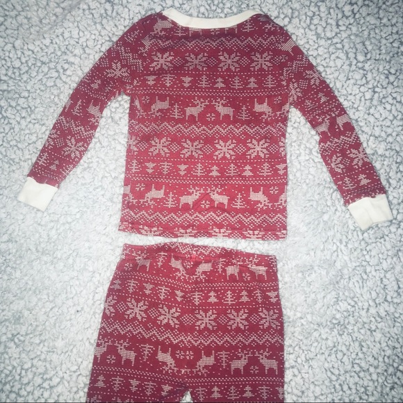 Matching Christmas Snowflakes Pajama Set 18 Months - Picture 5 of 8